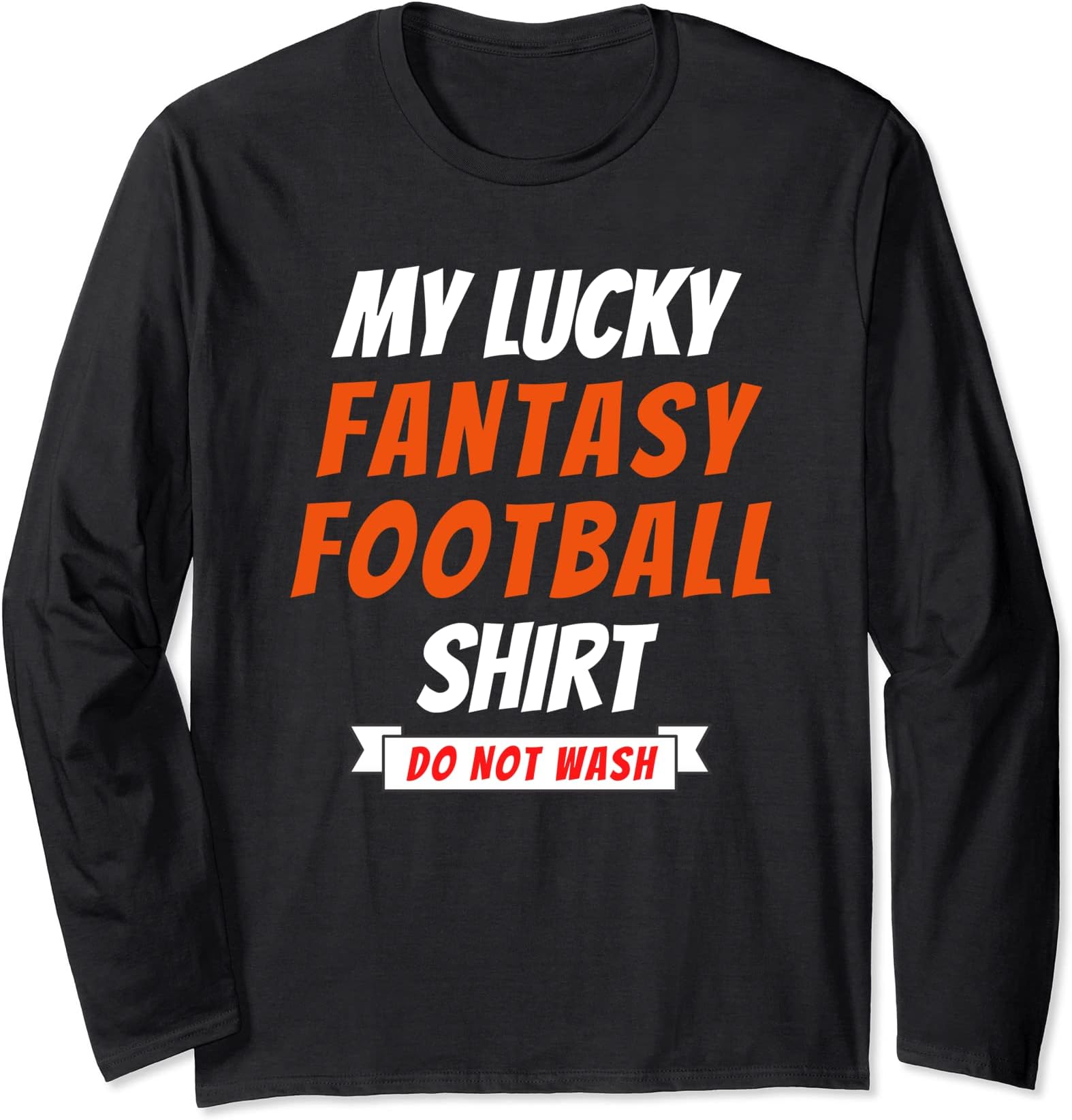 My Lucky Fantasy Football, Novelty, Fantasy Football Champ Long Sleeve T-Shirt