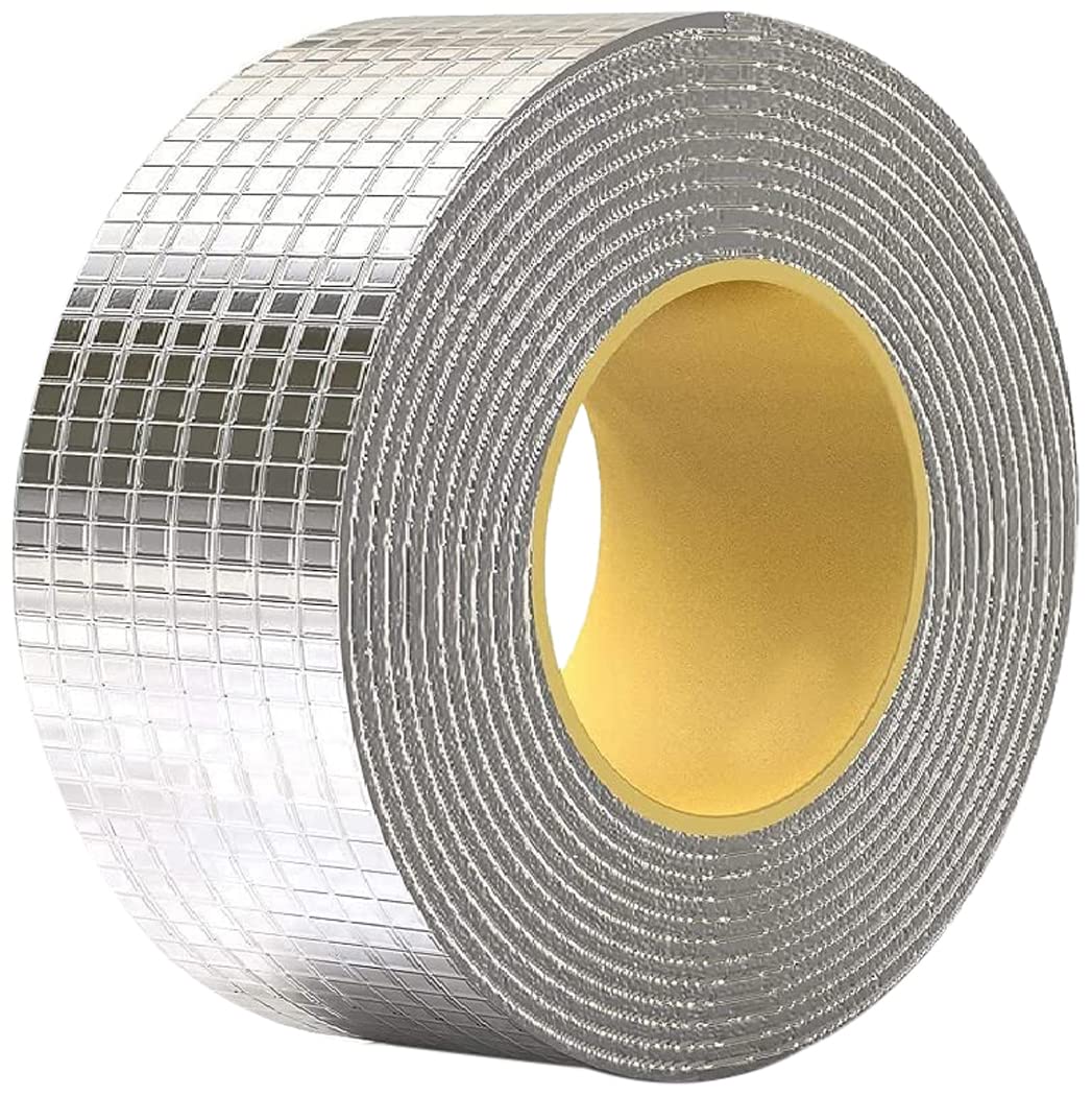 Bitnex Waterproof Repair Tape for Pipe Leakage Roof Water Leakage Solution Aluminium Foil Tape Waterproof Adhesive Sealing Butyl Rubber Tape for Surface Crack (5cmx5m) (B09F4YQV57) Amazon Price History, Amazon Price Tracker