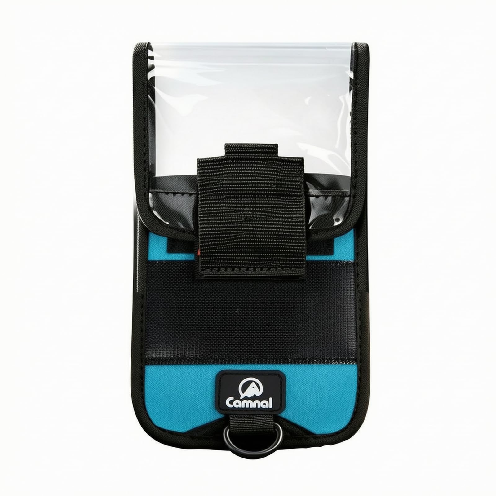 Handytasche mit transparentem Abteil strapazierfähig Handytasche mit Klettverschluss leicht Handyhülle für Klettern, Abenteuerparks,