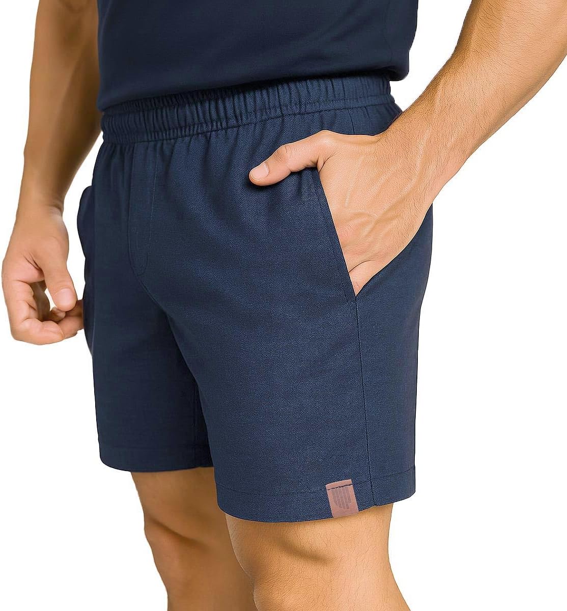 Short Linho Masculino Premium | Básico Estiloso Mauricinho com Bolsos – Make Peace