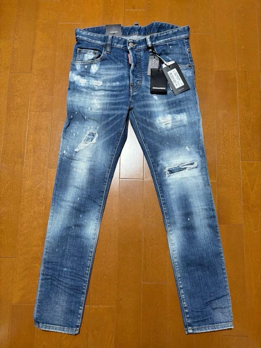 Amazon.co.jp: レアDSQUARED2 SKATER スケーター 青 44 : ホビー