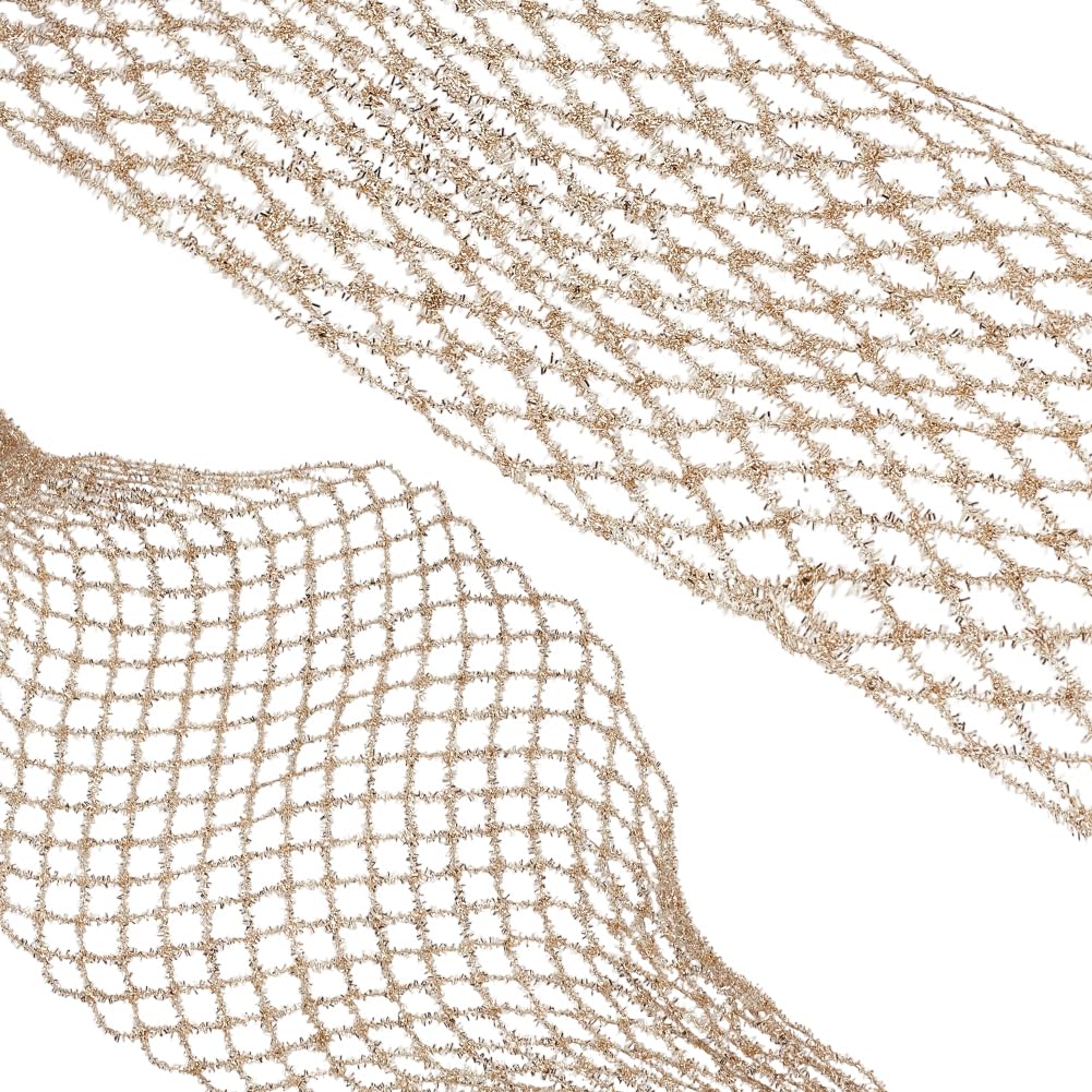 Ruban en maille extensible verge d'or de 4,6 m pour mouler des formes irrégulières