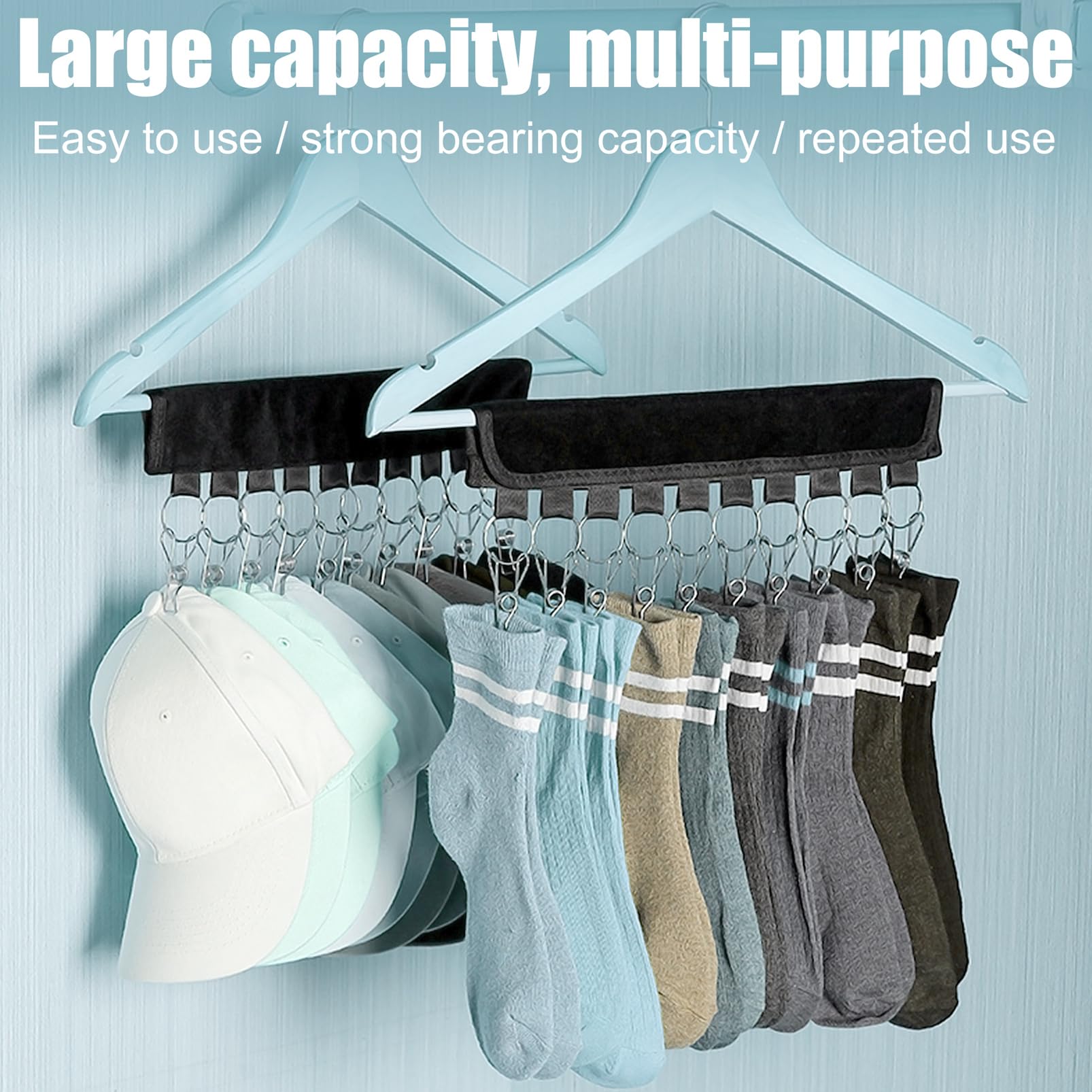 2 Pièces Supports De Casquette De Baseball, Organisateur De Chapeau