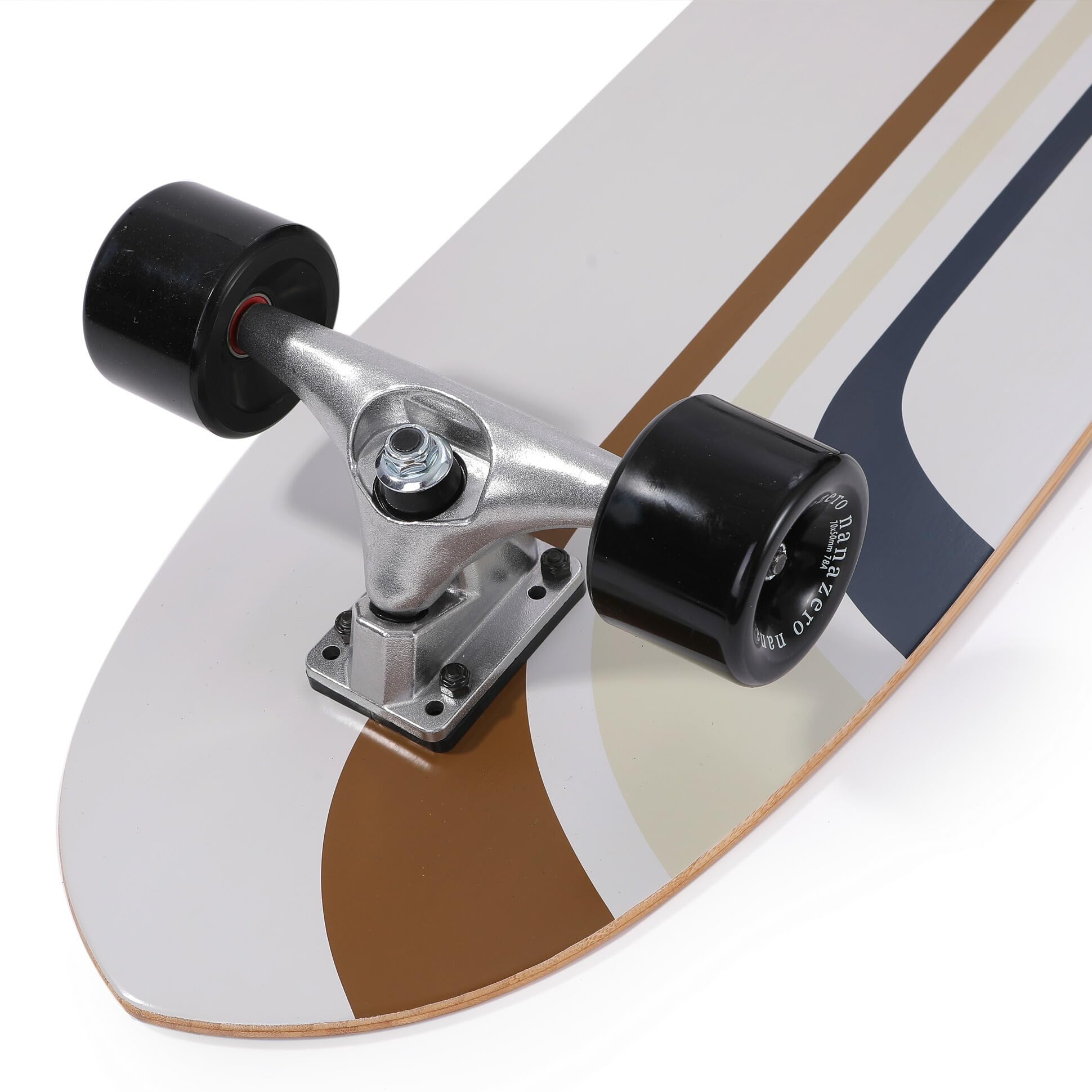 nanazeroサーフスケート34ラウンドスカッシュ nanazero公式】Bamboo サーフスケート 34