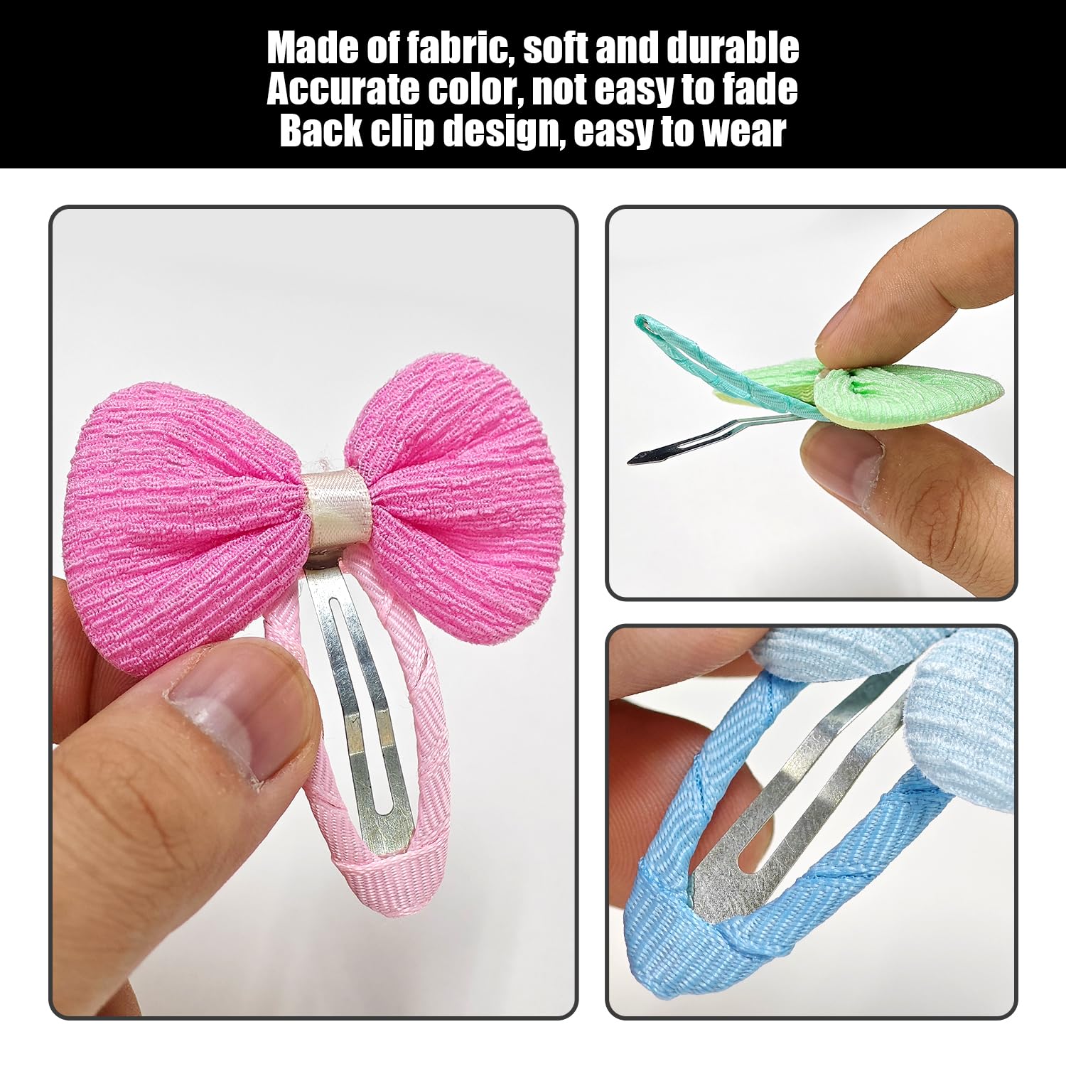 6 works Of Hairpins, 12 works Of Hair Ropes, 4 Hair Combs, Girls' Travel Hair Accessories, Fresh Flower Patterns - Image 3