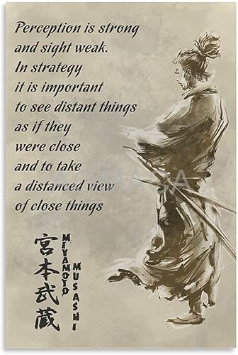 RCIDOS Vagabond Miyamoto Musashi - Póster de cómic japonés (2) pósteres e impresiones de pintura en lienzo para decoración de sala de estar,