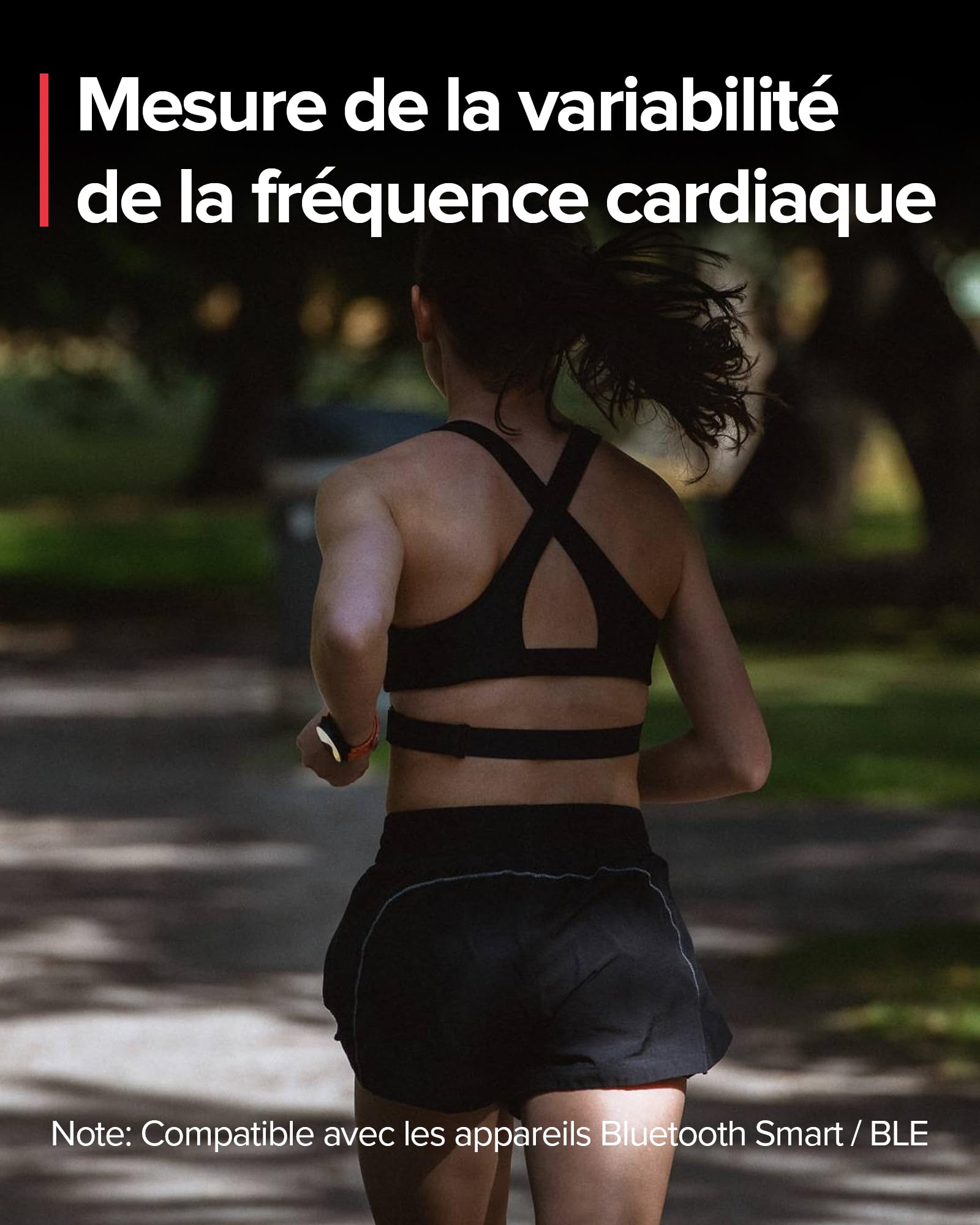 SUUNTO Smart Ceinture Fréquence Cardiaque, Capteur VFC pour Multisport, 30 m de Étanchéité, Bluetooth (BLE), Heart Rate Monitor, Batterie Longue Durée, Mémoire Interne, Sangle de Poitrine Remplaçable