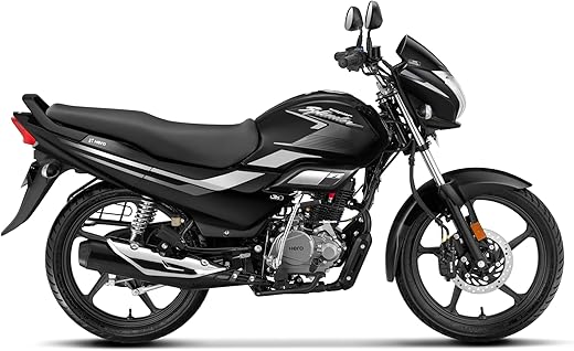 Hero Super Splendor (Drum) Bike Black-Silver Str Booking for Ex-Showroom Price