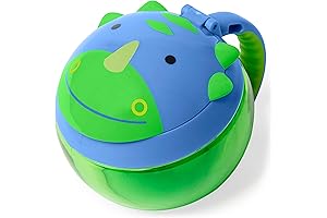 Skip Hop PVC Baby Snack Container Keeps Snacks Fresh for The Little Ones