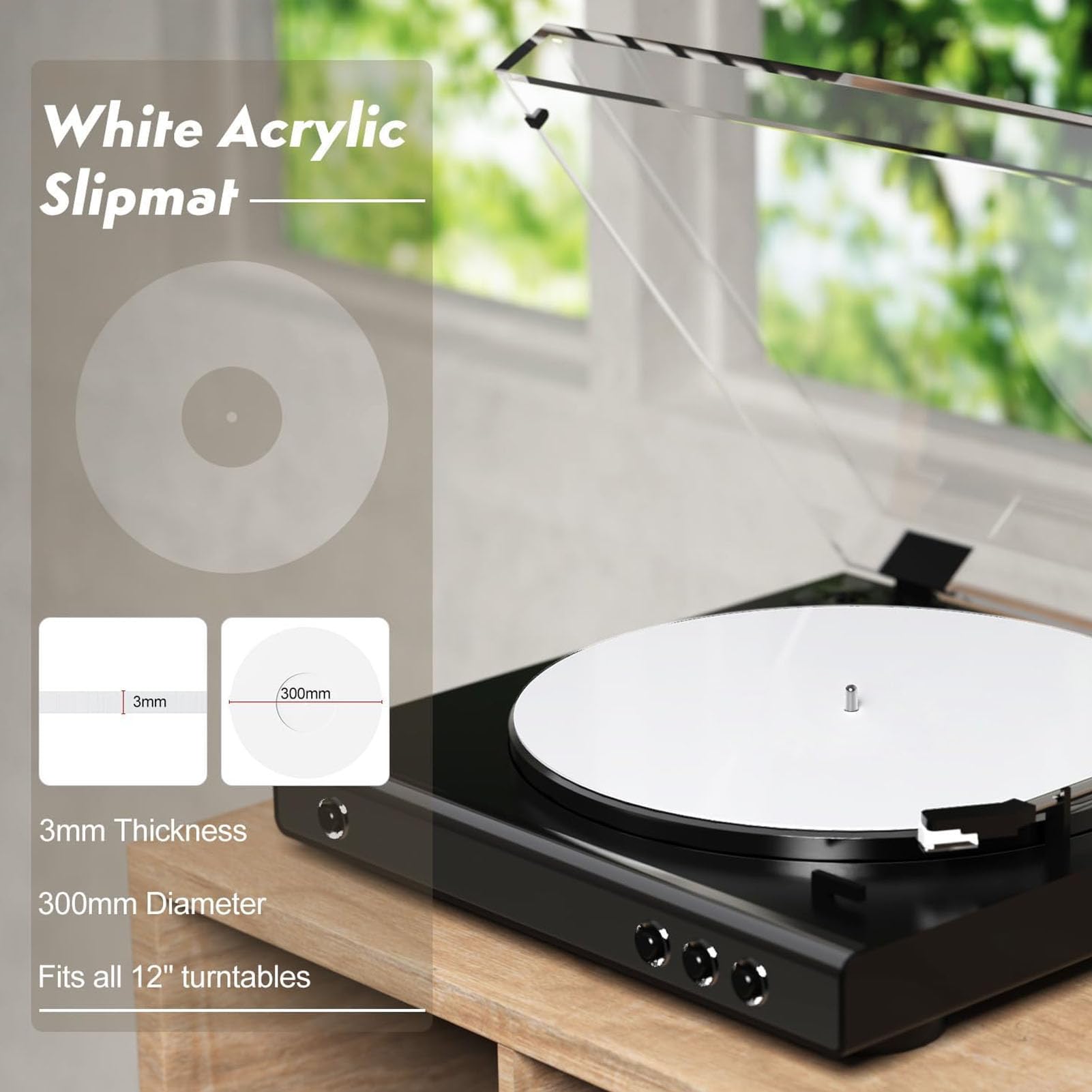 Acrylic Turntable Mat - Image 2