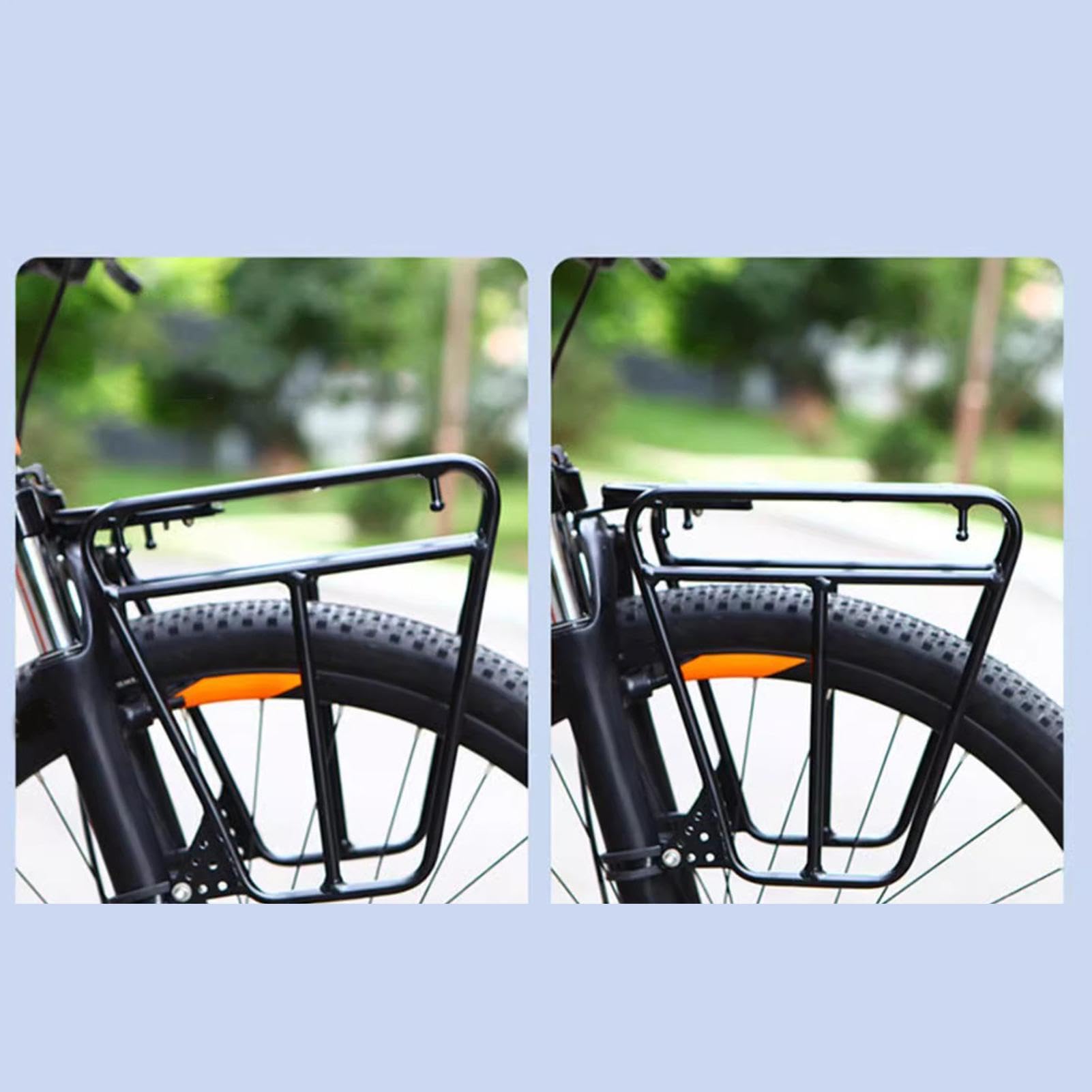Portapacchi Anteriore Per Bici Cestino Anteriore Bici | Attrezzatura Ciclistica Per Sport Famiglia Pesca Sport All Aperto Campeggio Ciclisti Escursionismo