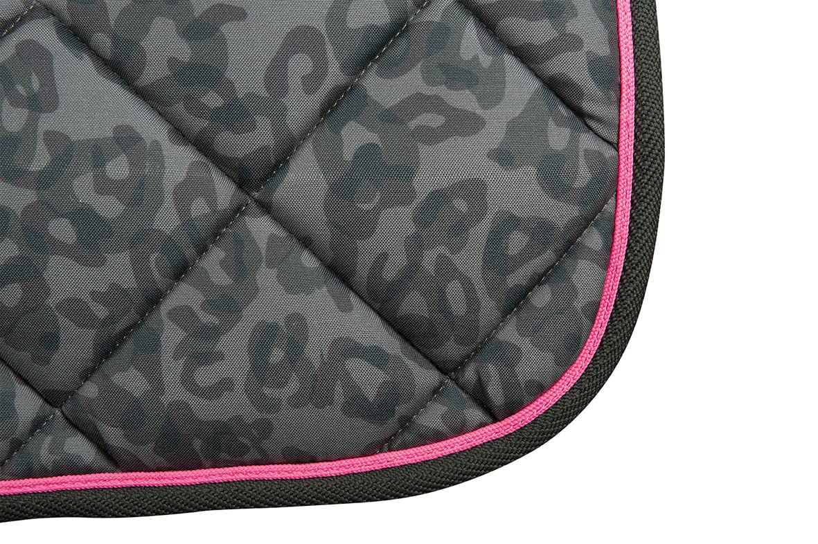 HKM Equestrian Horse Riding Saddle Cloth, Green, Dressage - Image 3