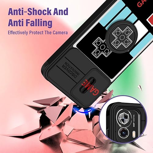 Miniatura 9 de Funda 2 en 1 para Moto G Stylus 5G 2023, diseño de calavera de esqueleto para mujeres, linda funda de teléfono para niñas, gótica, espeluznante,