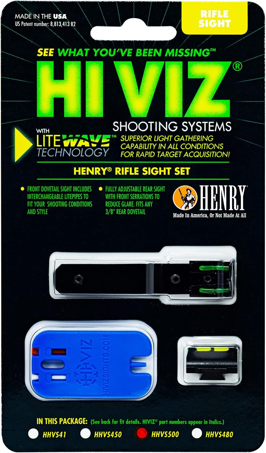 HIVIZ Henry RFL LIGHTWAVE Sight Set