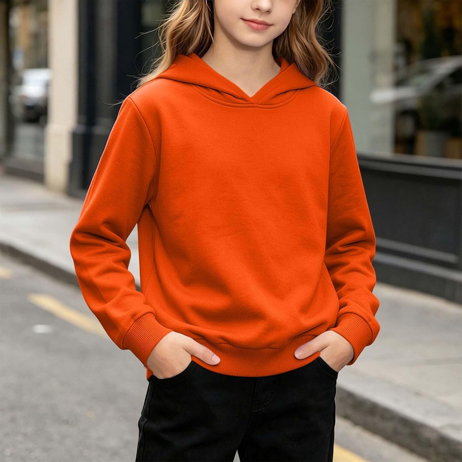 Boys Hoodie Fall Lightweight Hooded Sweatshirt Pullover Sweater Kids Winter Hoodies 2026 Trendy Outfits