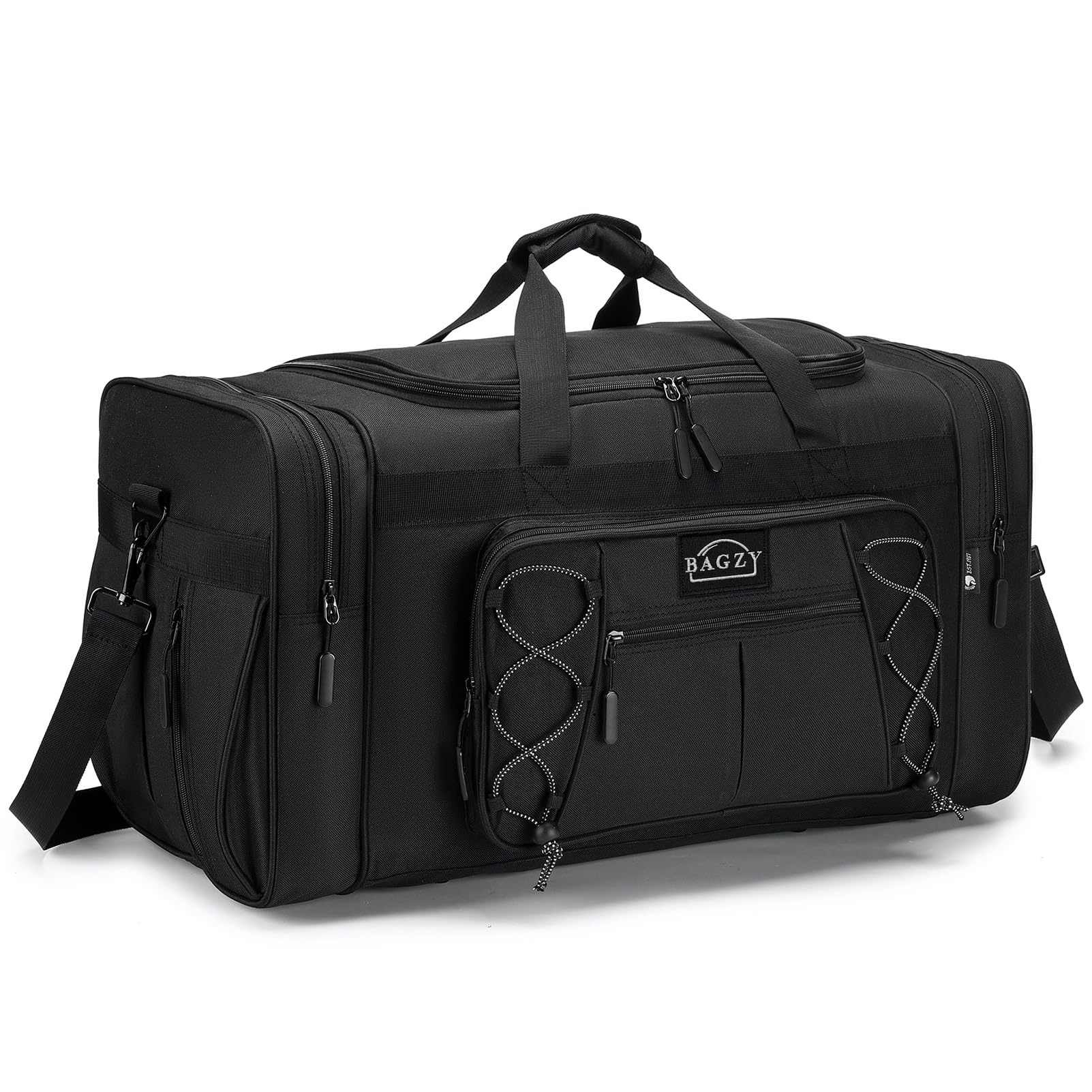 BAGZY Sac de Voyage Homme 70L Grand Sac de Voyage Pliable Cabas de Fitness Bay Weekend Homme Sacs a Main Bagage à Main Sacs de Rangement pour Extérieur/Camping/Trekking/Fitness