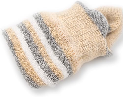 Miniatura 7 de 3 pares de calcetines gruesos de algodón para bebés, niños y niñas, calcetines calentitos hasta la pantorrilla