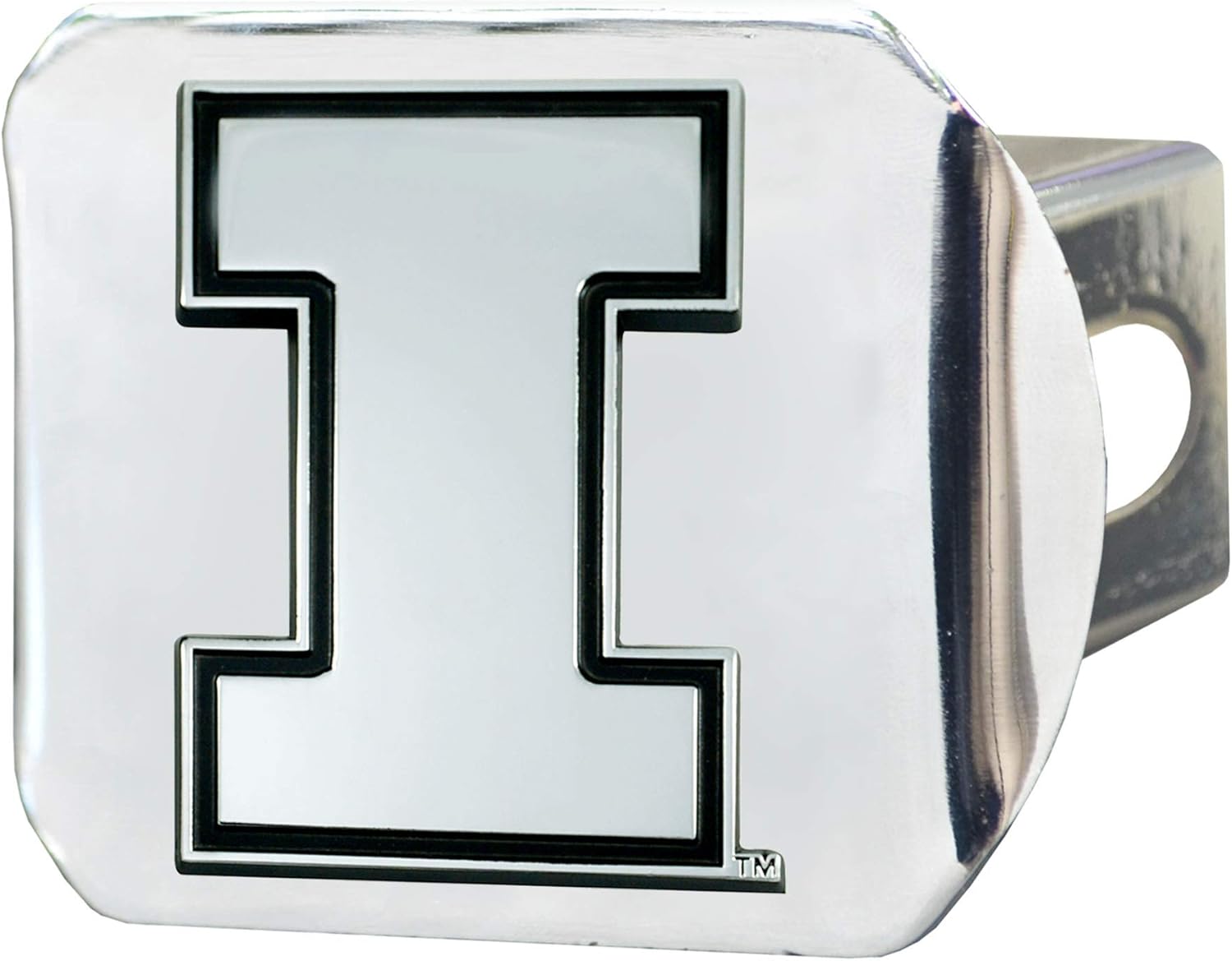 FANMATS NCAA Unisex-Adult Hitch Cover - Chrome