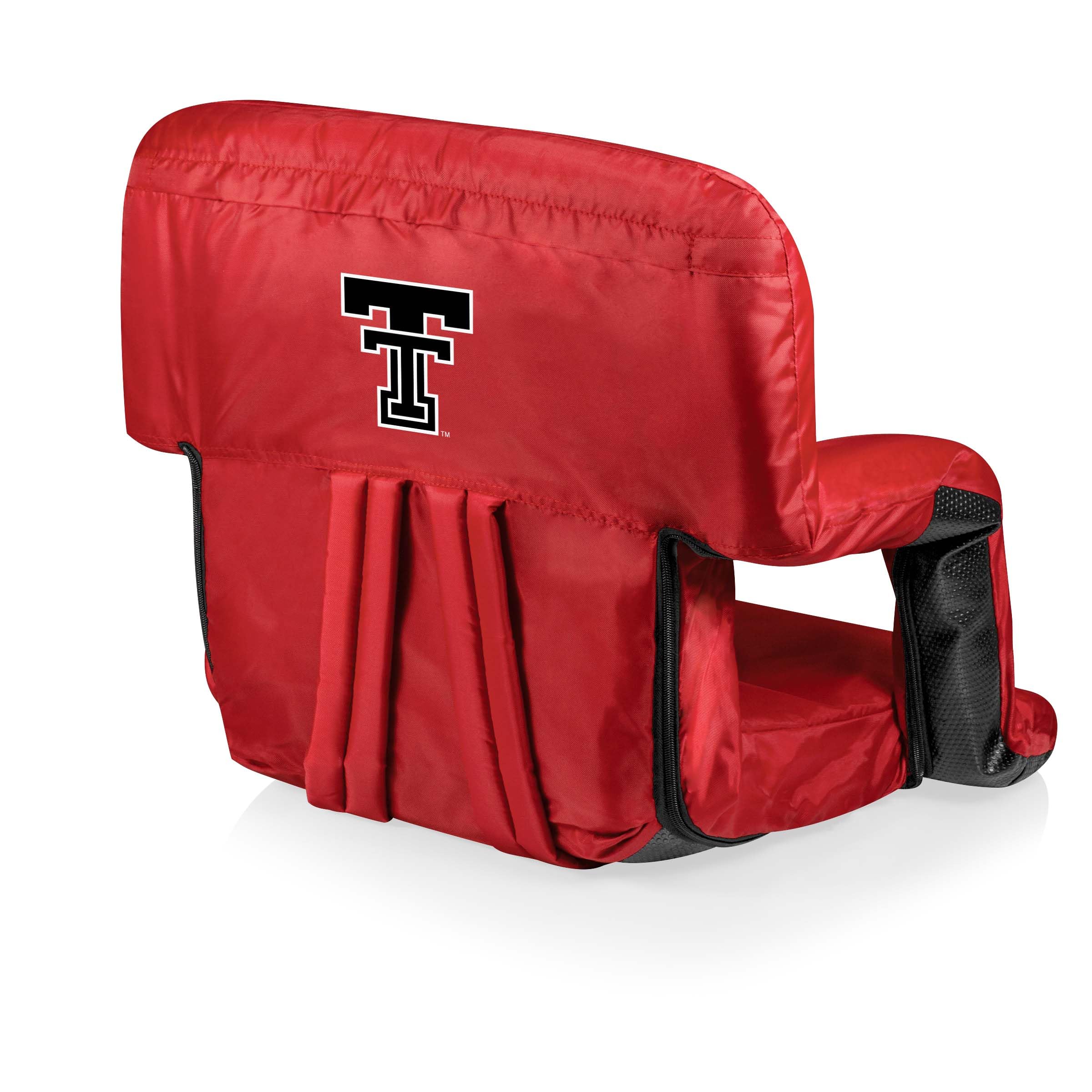 NCAA Texas Tech Red Raiders Ventura Portable Reclining Seat, Red