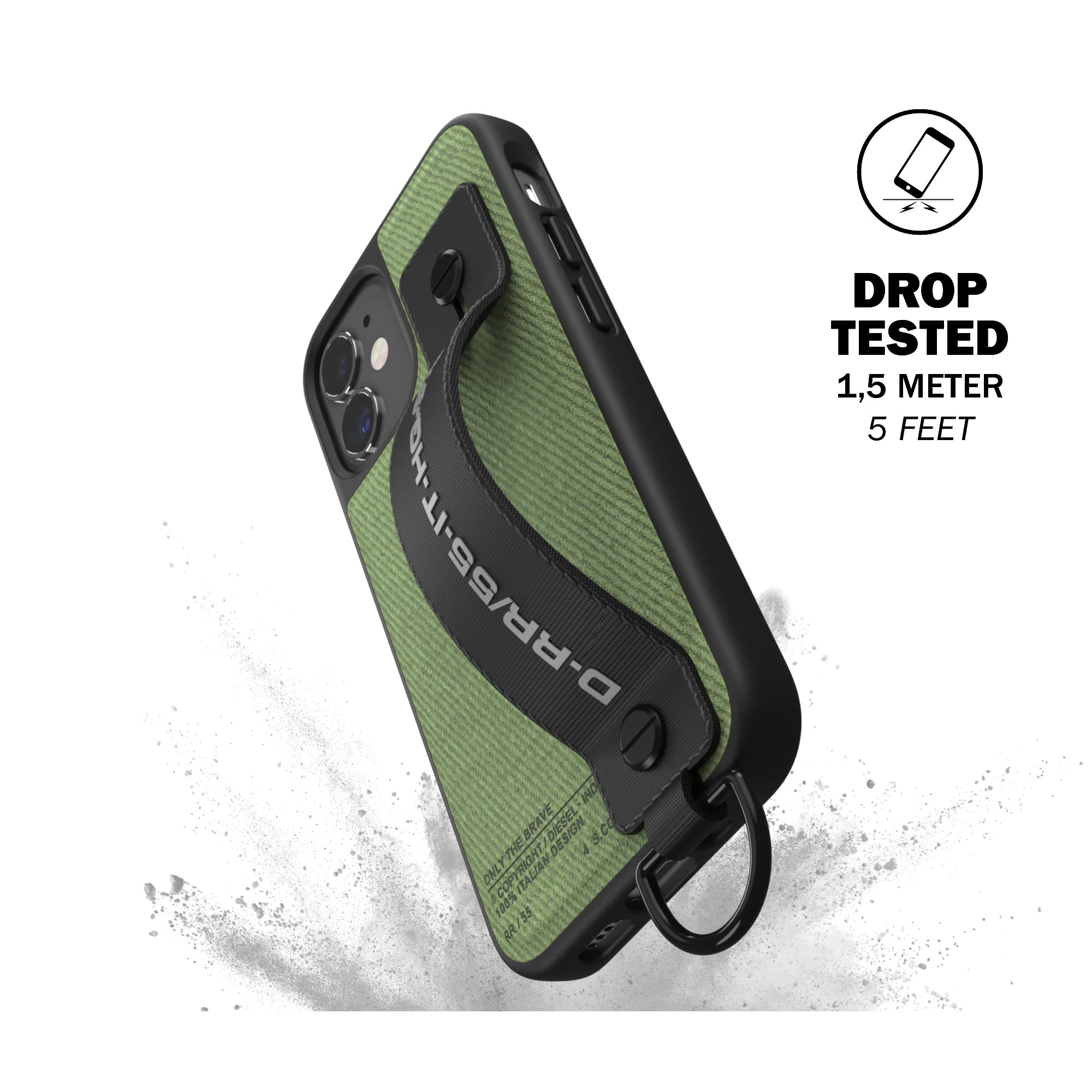 Amazon.co.jp: DIESEL iPhone 12mini Case 6.1 Inch Smartphone Stand