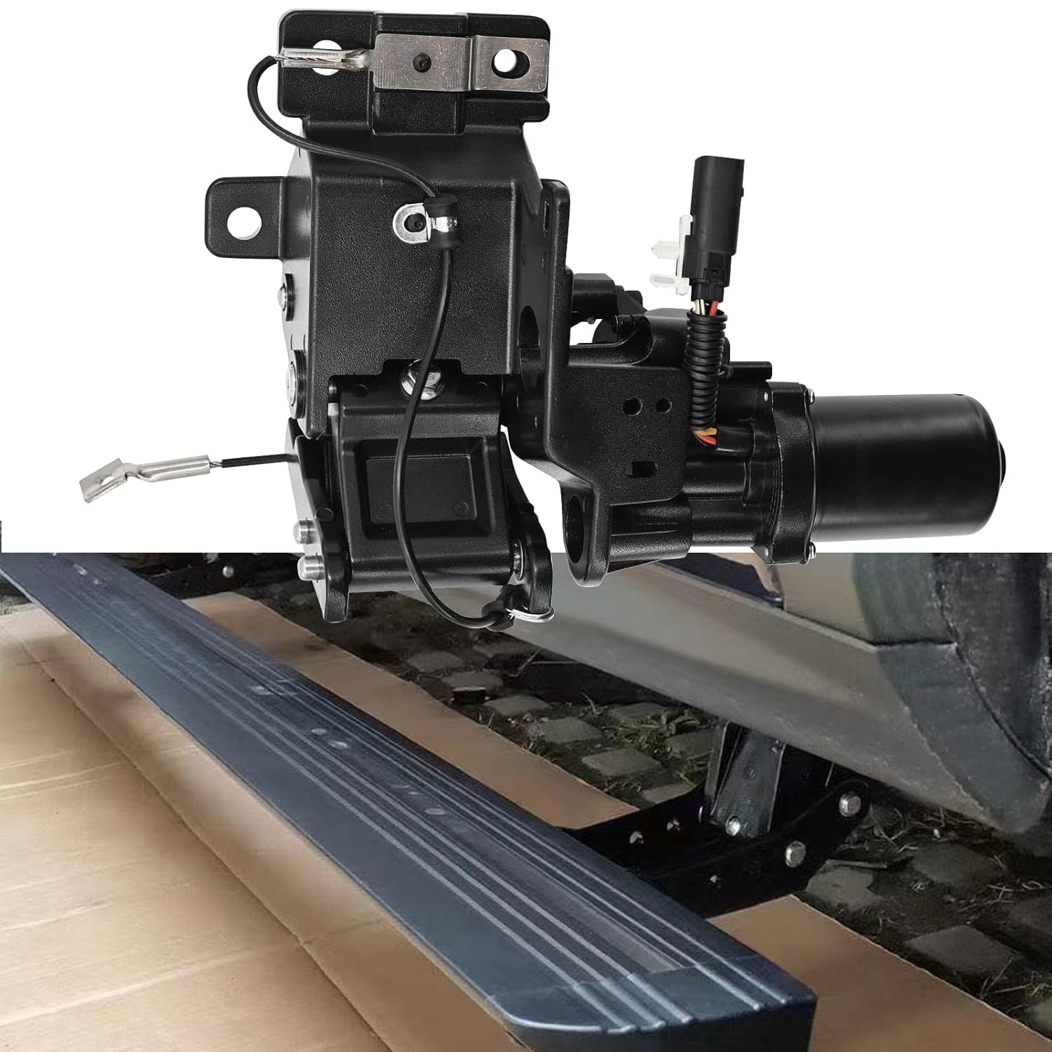 JL1Z16A506C, JL1Z16A506H Power Running Board Motor Assembly w/Bracket Fit for 2018-2024 Ford Expedition Lincoln Navigator,Right Passenger Side with 122.5 inch Wheelbase,JL1Z16A506C, JL1Z16A506H