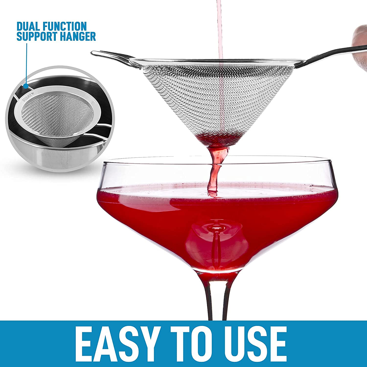 Petite Passoire En Acier Inoxydable à Mailles Fines