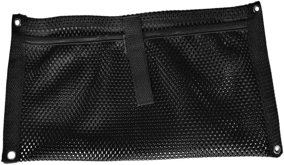 YiMusic Durable Black Nylon Marine Boat Gear Accessories Beer Storage Mesh Bag Suit for Marine Boat Hold Pouch Organizer Accessories : Sports & Outdoors
