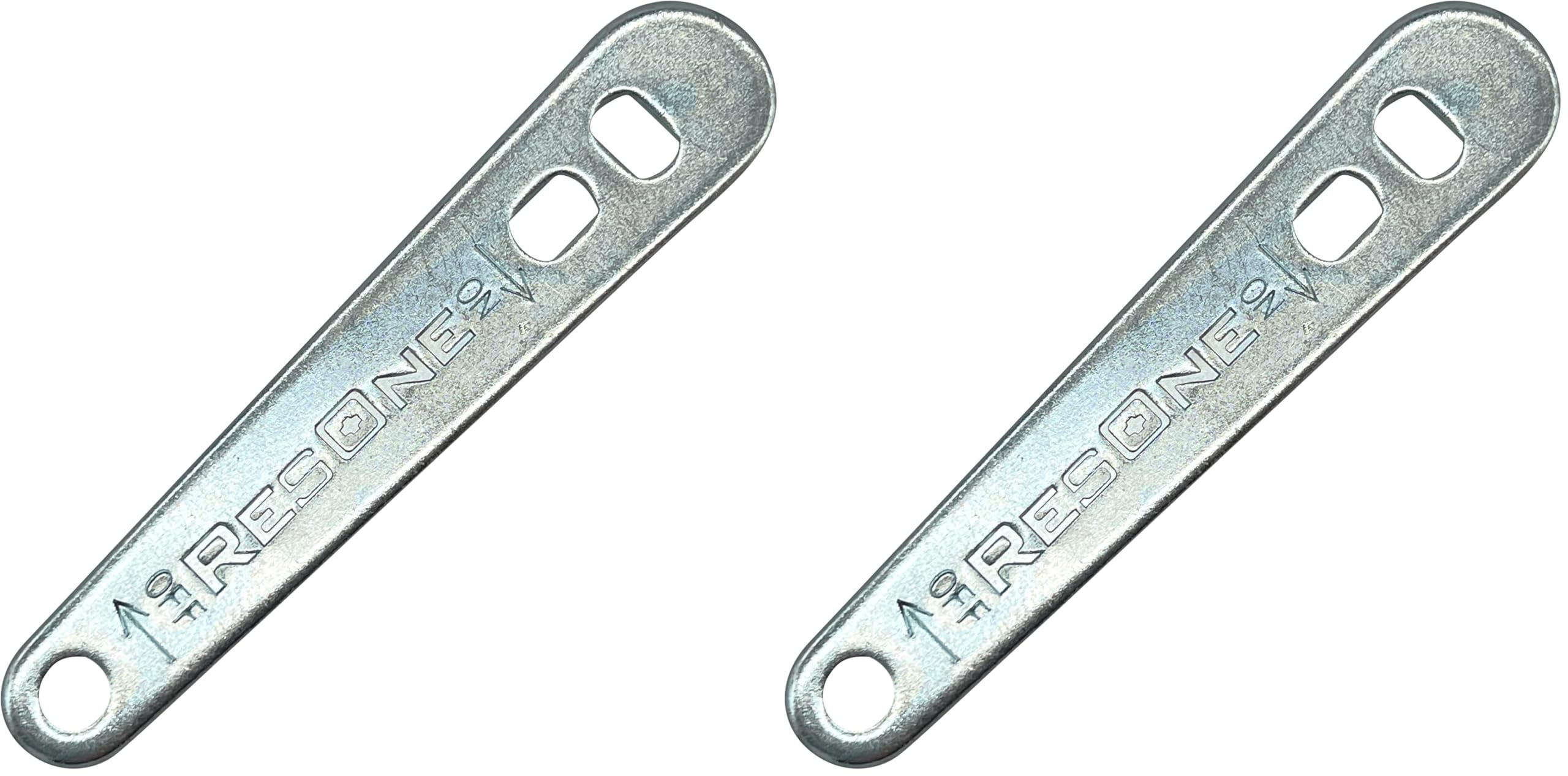 ResOne Heavy Duty Steel Oxygen Tank Wrench - Fits CGA-870 Post Valves - Medical Oxygen Accessories Key Tool for Oxygen Tanks (Pack of 2)