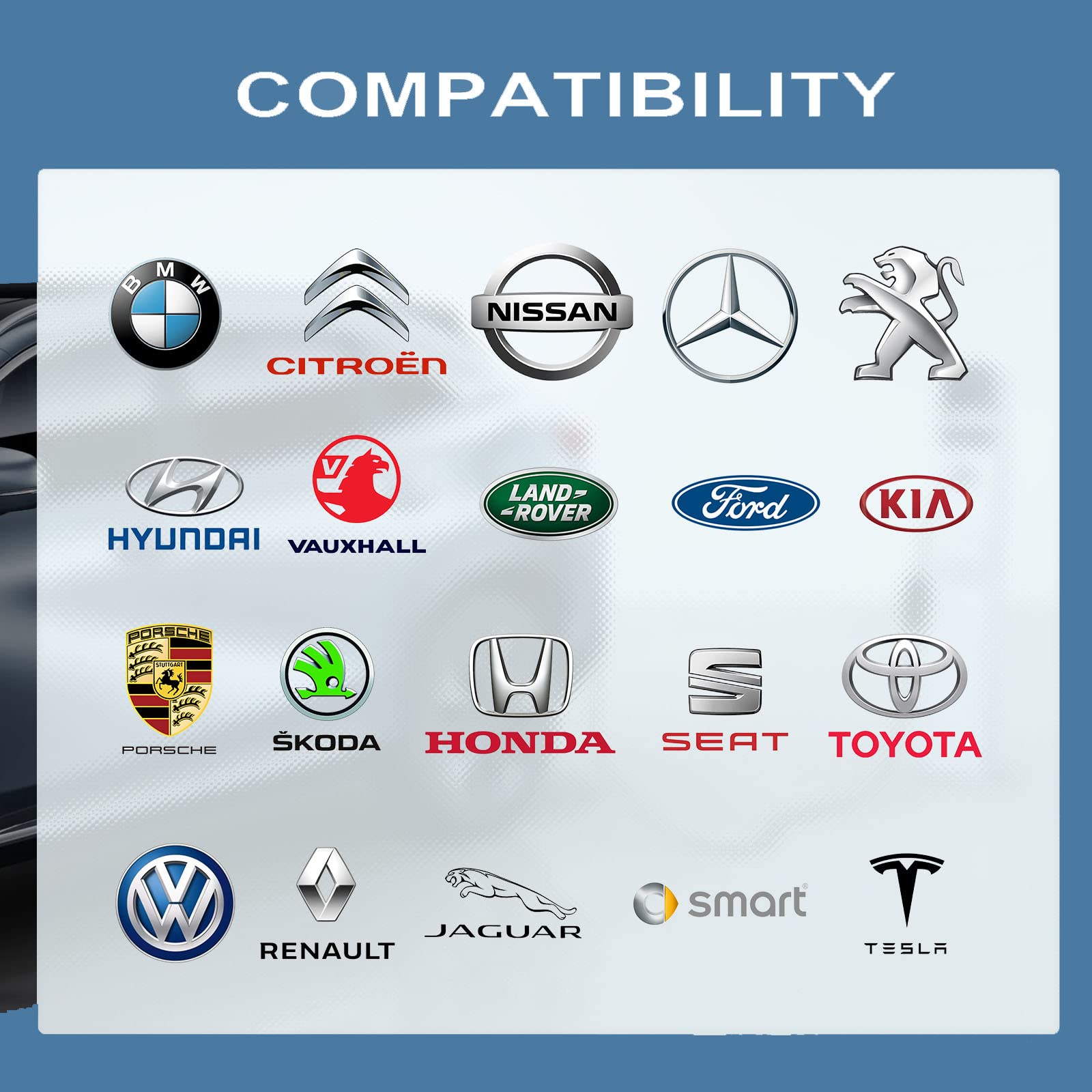 ES1mple Type 2 EV Charger 3 Pin Type 2 Portable EV Charger 5M 10A UK