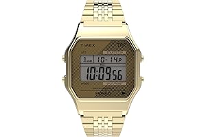 Timex Gold T80 34mm Watch