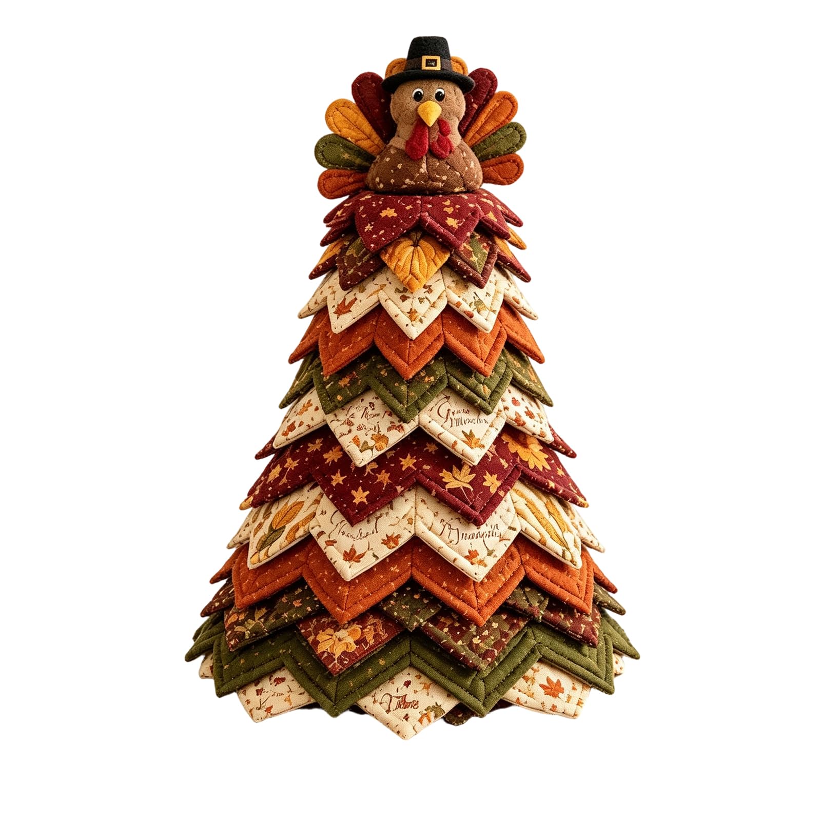 Halloween Patchwork DIY Tree Kit, Fabric Craft Set (Turkey)