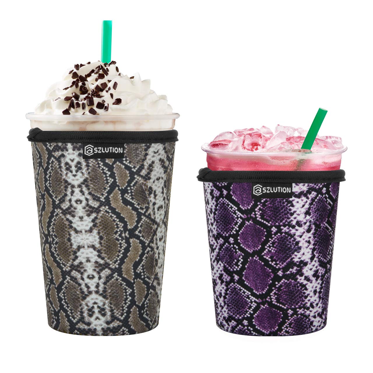 Buy Premium Neoprene Coffee Cup Sleeves Cover 12OZ24OZ Resuable Iced Insulated Coffee Cup