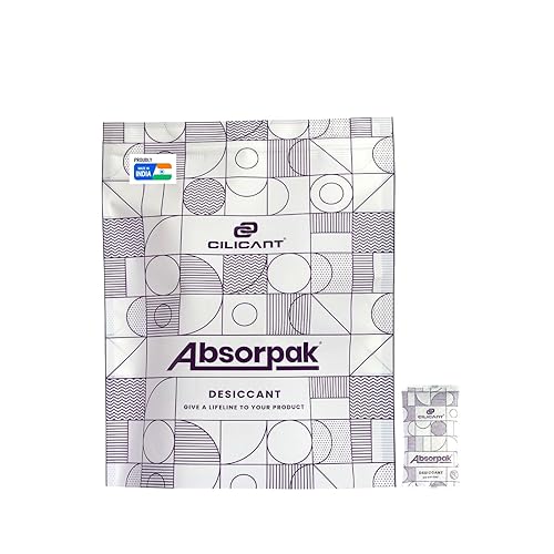 CILICAnt Absorpak Desiccant Pouches - 200 pcs Pack, Moisture Absorbers