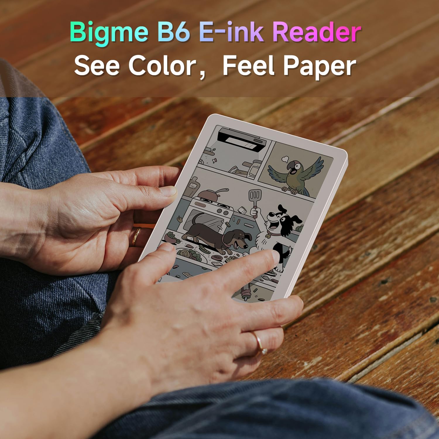 Amazon.com: Bigme B6 Color Ebook Reader, 6 Inch e-Paper Tablet