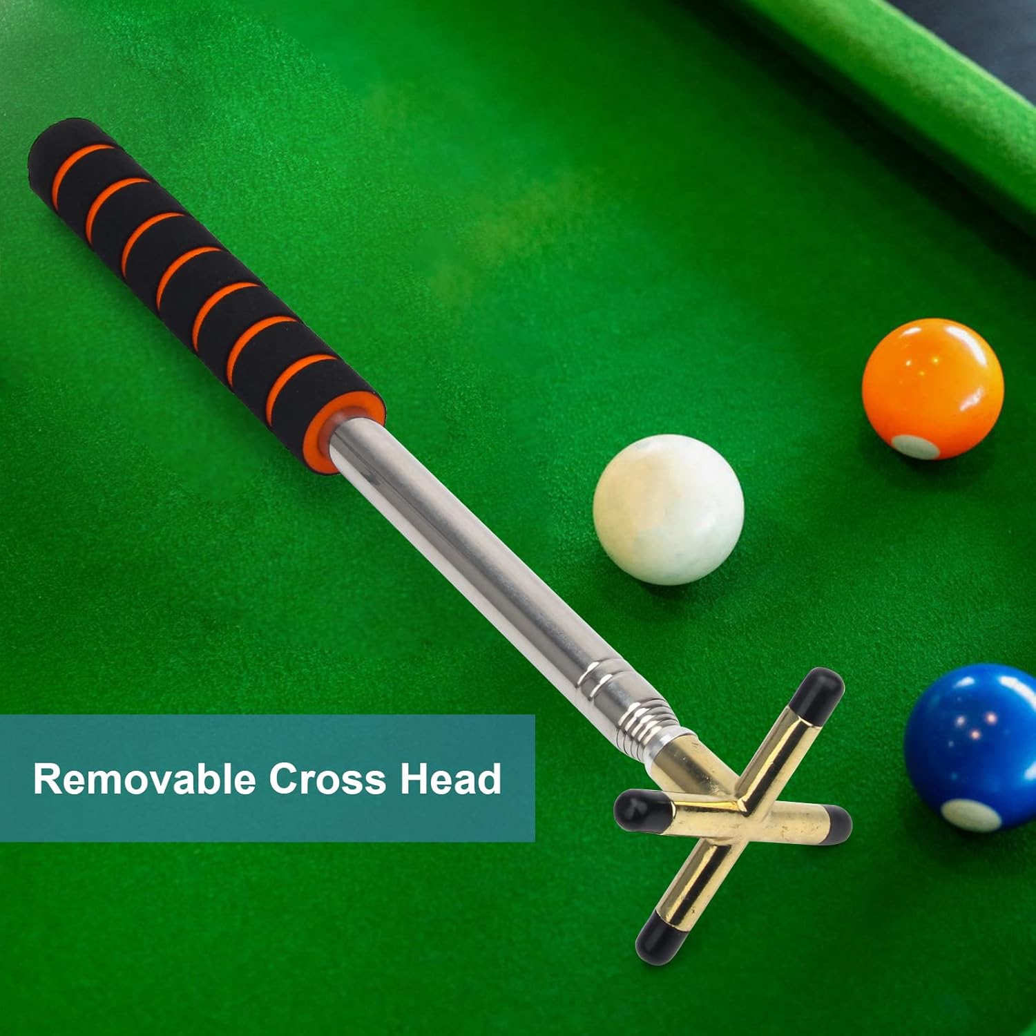 Zhaoyao Retractable Billiards Cue Stick Bridge Retractable Pool Cue