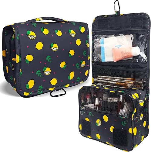 Miniatura 2 de LAKIBOLE Bolsa de Maquillaje Multifunción para Mujeres y Niñas, Bolsa Portátil e Impermeable para Cosméticos y Artículos de Aseo Personal, Bolsa