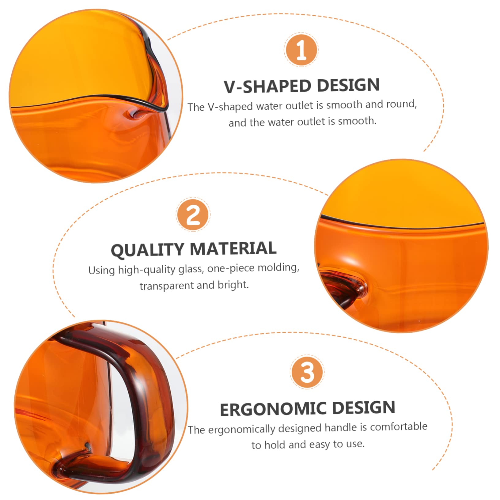 FUNOMOCYA 2 Pcs Glass Pot Kettle Versatile Espresso Pitcher Portable Stove Top Coffee Maker