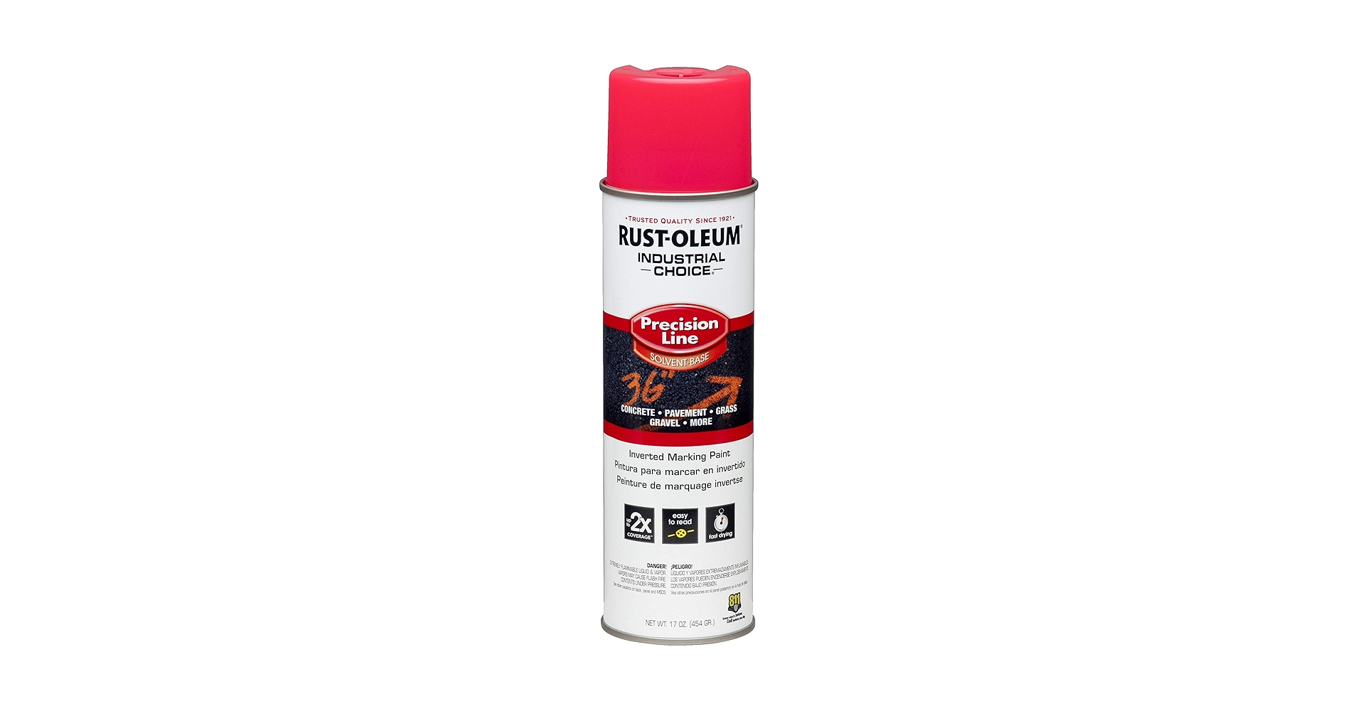 m♡ Rust-Oleum 1661838 Industrial Choice Inverted Solvent-Based