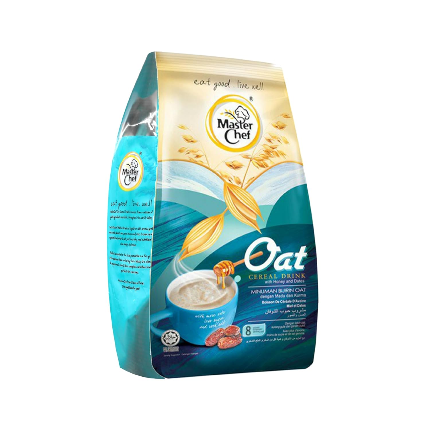 Bebida de Cereal de Avena con Miel y Dátiles, 8.47 oz (240 g)