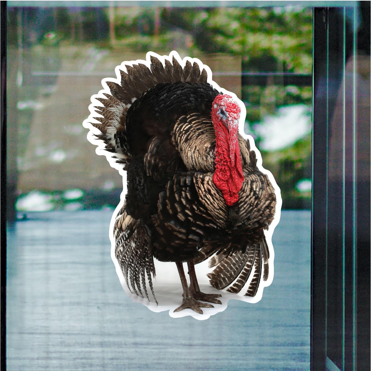 Amazon.com: Large Mad Turkey 7 inch Static Cling : Electronics