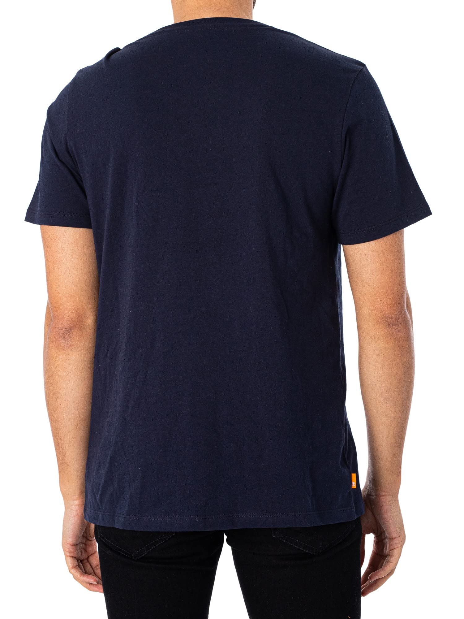 Timberland Herren Baum-Logo-T-Shirt, Black