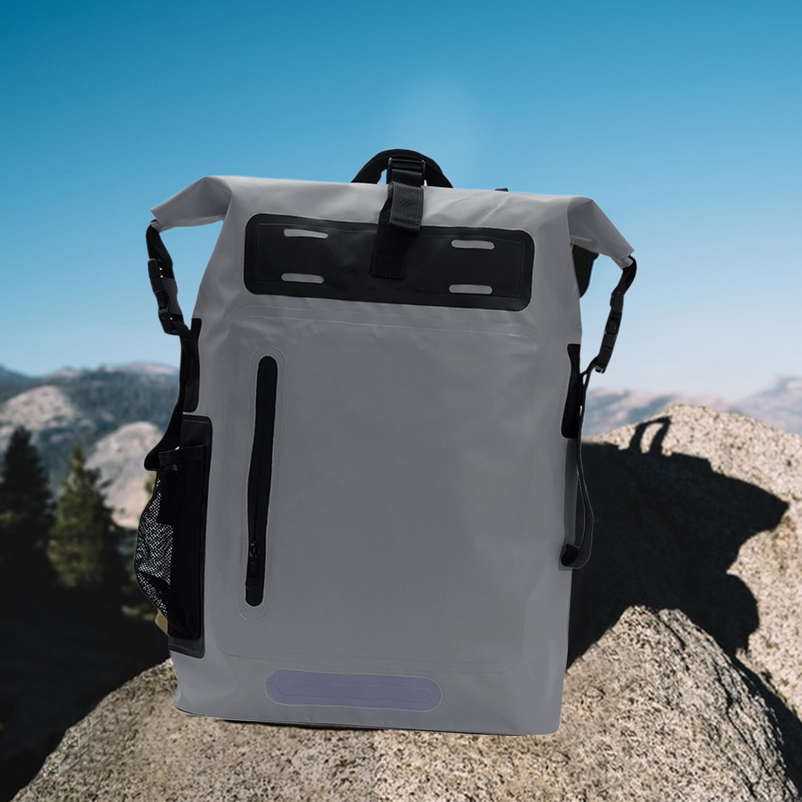 Mochila Impermeable para Viajes 25 L Impermeable Exterior Correa Ajustable