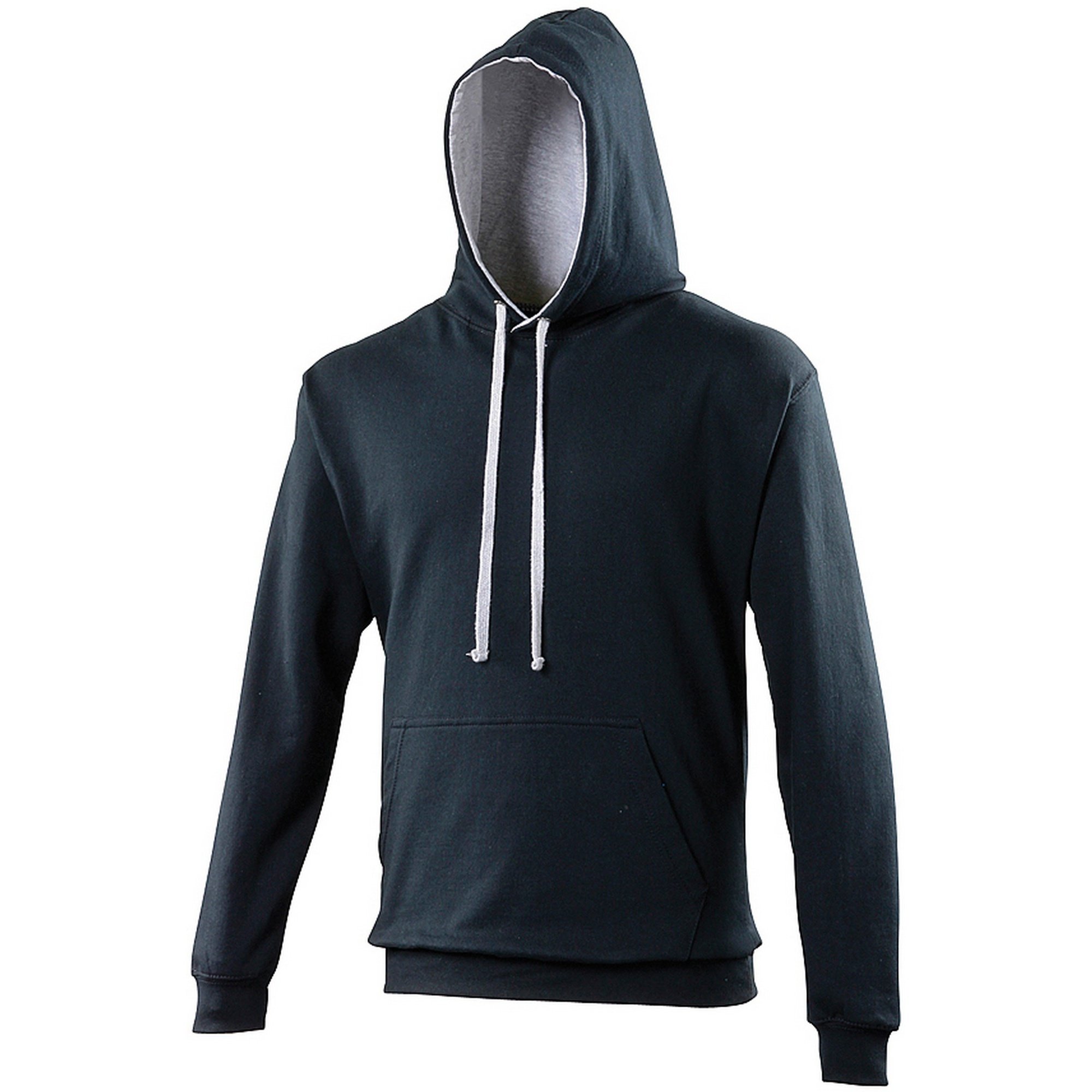 AWDis Men's Varsity Hoodie, Multicoloured (New French Navy/Heather Grey), XXXXX-Large
