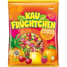 Buying R chtchen Sweets - 1 x 425g - Chew Sweets in Five Fruity Flavours - Candy Mix Individually Wrapped and Ideal for Sharing