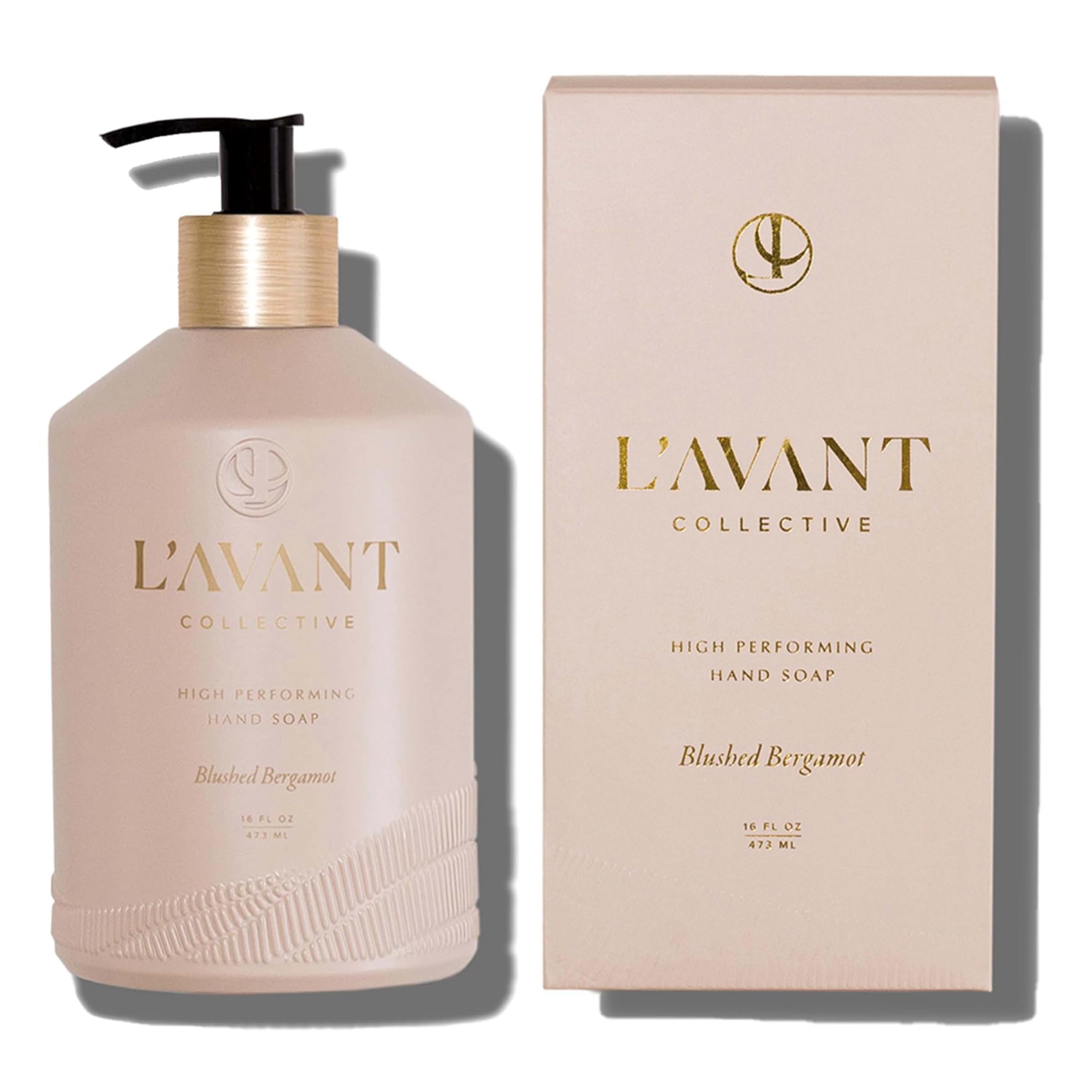 L'AVANT Collective Plant-Based Hand Soap 16oz, Refillable, Blushed Bergamot