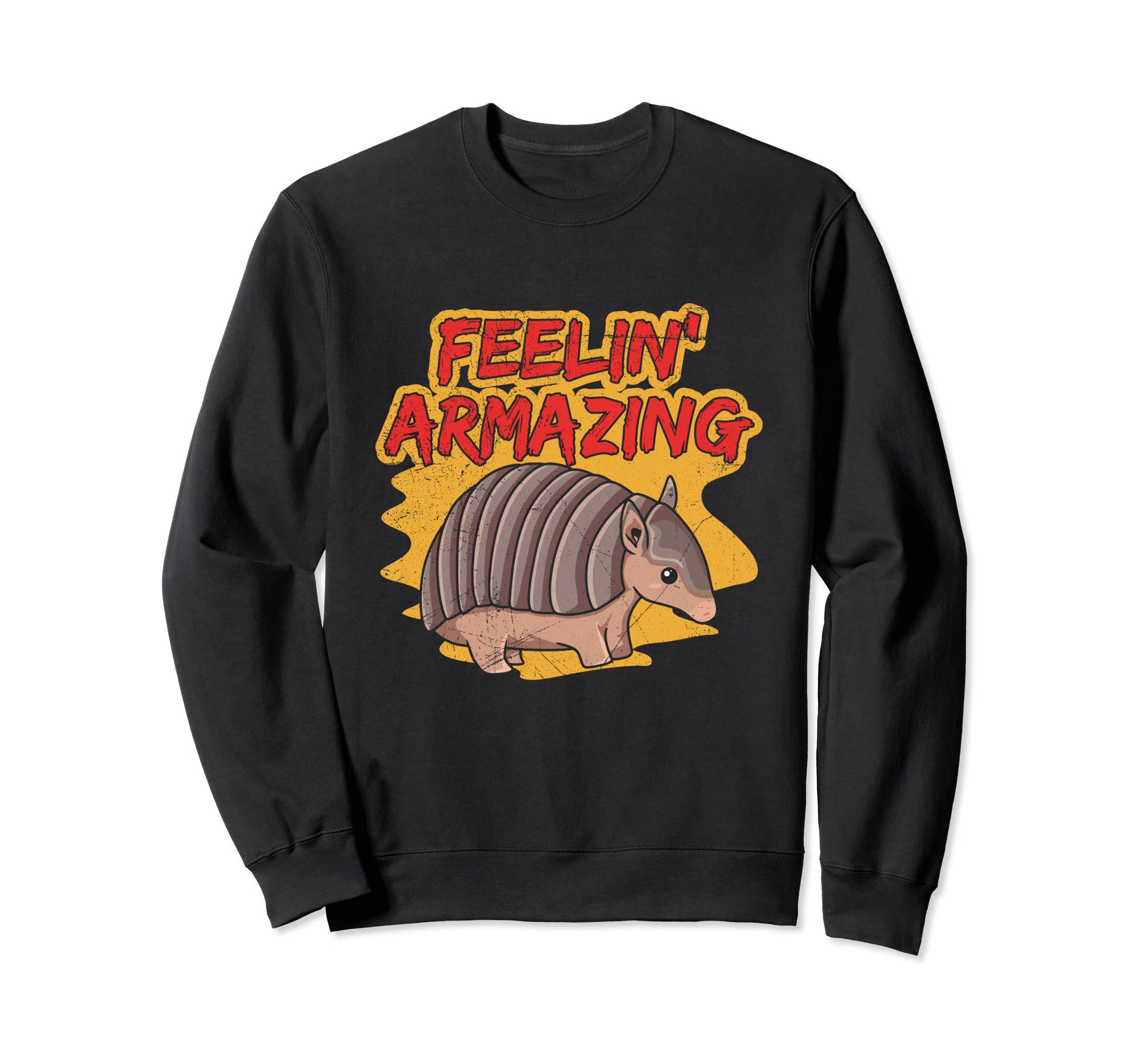 Feelin' Armazing Pun for an Armadillo Zoo Keeper Sweatshirt