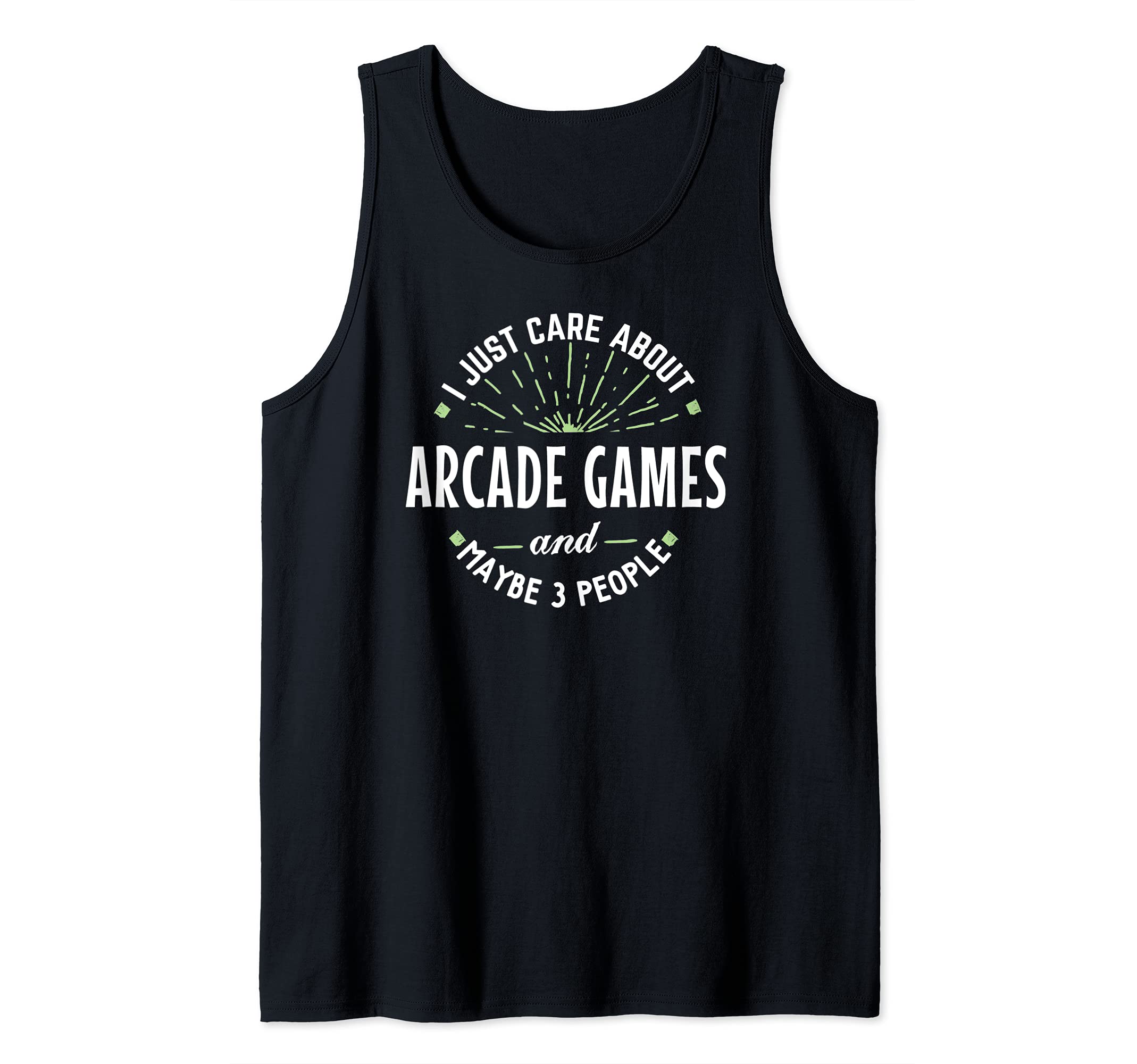 Funny Arcade Games Design for Men Dad Fathers Day Gift Tank Top