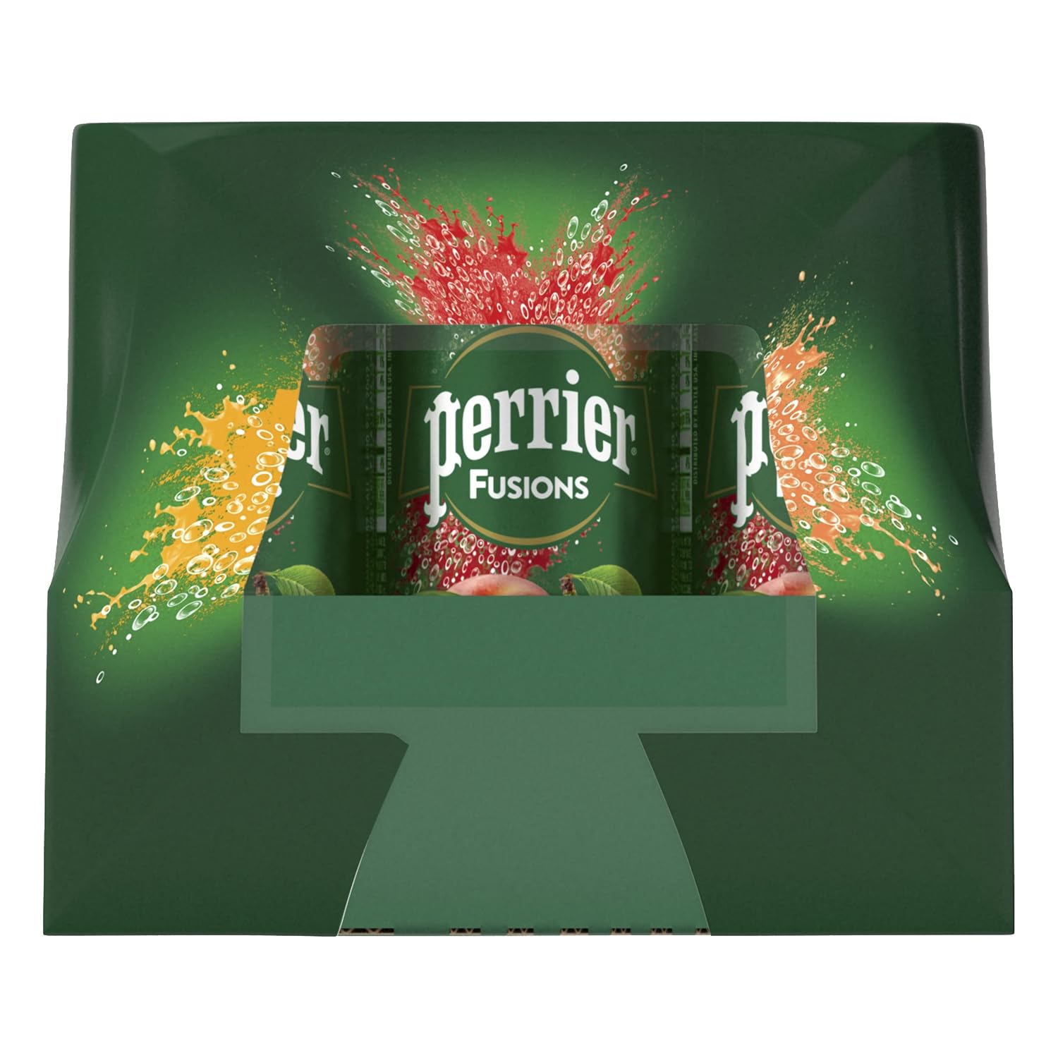 Perrier Fusions, Assorted Flavors, 11.15 Fl Oz Cans (Pack of 18)