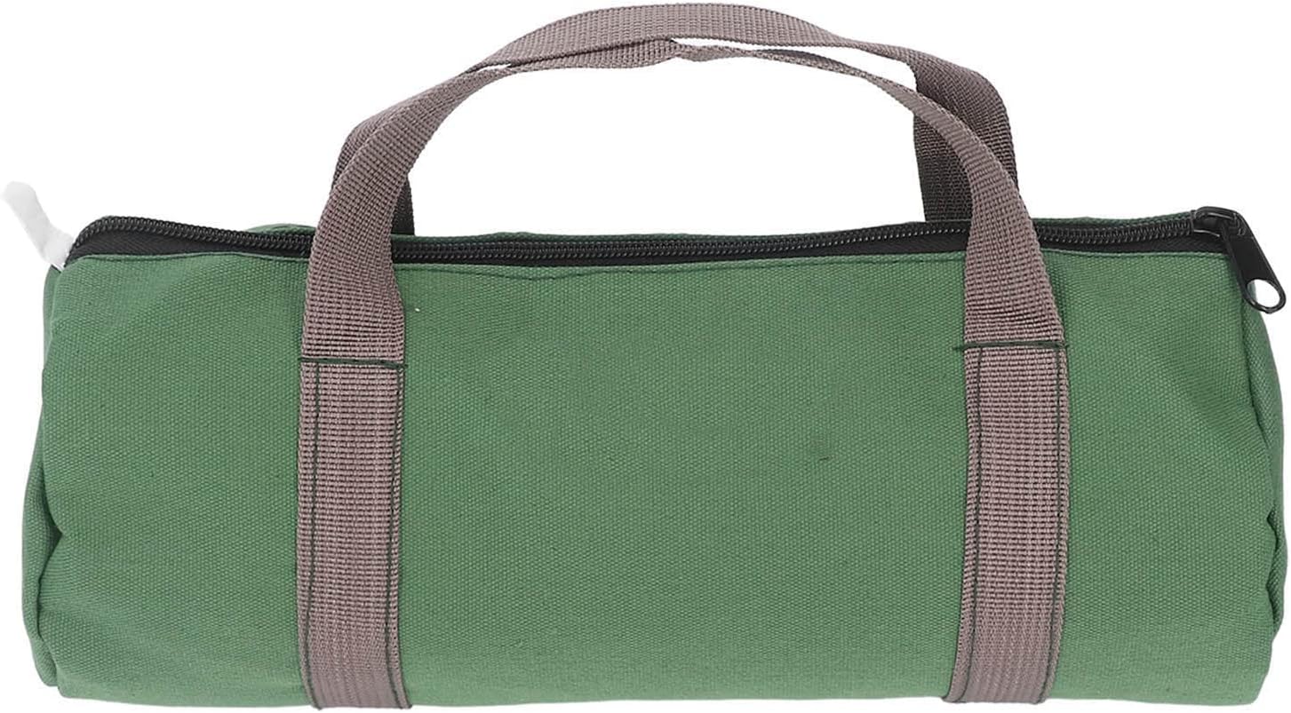 Portable Tool Bag, Large Capacity Wide Mouth, Multi-Use for Wrench Screwdriver Pliers, Construction Carpentry Gardening, 290x120mm