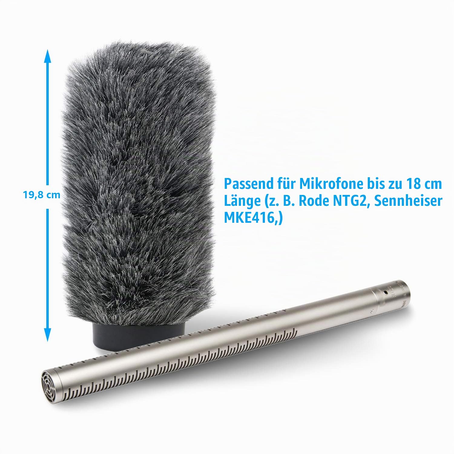 NTG3 Mikrofon Windschutz - Windschutz für Rode NTG-3, Sennheiser MKH416 Shotgun Mic, Windschutz Bis zu 7.1 "lang von YOUSHARES